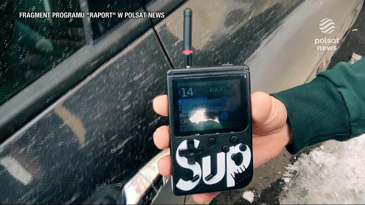 Bułgarski "sposób" kradzieży aut. Do handlarzy "gameboyem" dotarł reporter Polsat News