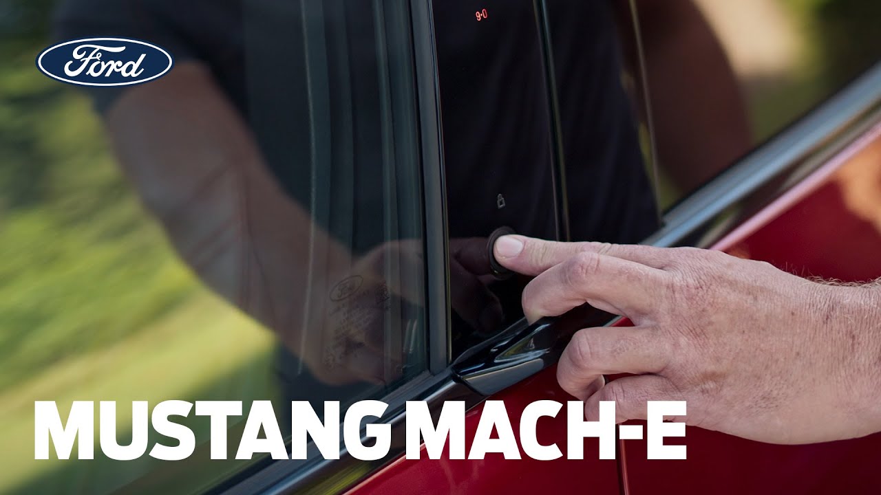 Otwieranie pojazdu bez użycia kluczyka | Mustang Mach-E | Ford Polska